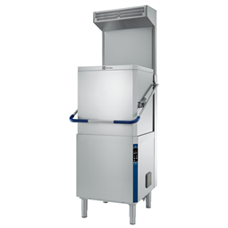 Průchozí myčky nádobí Green&Clean, manuální zdvih, ESD, ZERO LIME & CLEAR BLUE Filtrační systém, dávkovače <br> 504254