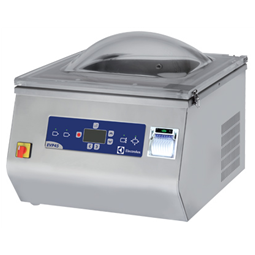 Vakuovací stroje Stolní model s tiskárnou HACCP -20 m³/h, vstup pro inertní plyn <br> 600049